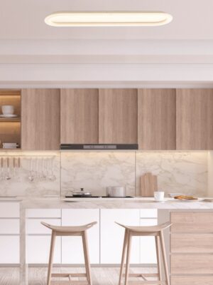 ΟΡΟΦΗΣ Φ/Σ LED 41W DIM CCT 3650LM SOLO ΜΕΤΑΛΛΙΚΟ ΛΕΥΚΟ IP20 100X14X6CM