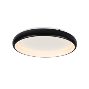 Υ/Κ ΟΡΟΦΗΣ Φ/Σ LED 34W 3000K 2330LM ΜΑΥΡΟ ΜΕΤΑΛΛΙΚΟ D41XH8,5CM DIANA