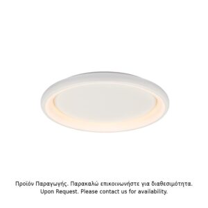 ΟΡΟΦΗΣ Φ/Σ LED 36W DIMMER CCT 3470LM ΛΕΥΚΟ ΜΕΤΑΛΛΙΚΟ D41XH8,5CM DIANA