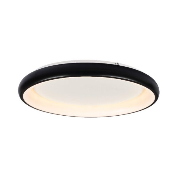 ΟΡΟΦΗΣ Φ/Σ LED 45W DIMMER CCT 3600LM ΜΑΥΡΟ ΜΕΤΑΛΛΙΚΟ D61XH8,5CM DIANA