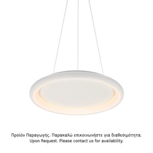 ΚΡΕΜΑΣΤΟ Φ/Σ LED 36W CCT 3470LM ΛΕΥΚΟ ΜΕΤΑΛΛΙΚΟ D41XH120CM DIANA