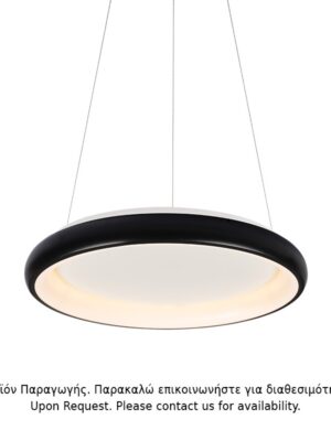 ΚΡΕΜΑΣΤΟ Φ/Σ LED 45W DIMMER CCT 3600LM ΜΑΥΡΟ ΜΕΤΑΛΛΙΚΟ D61XH120CM DIANA