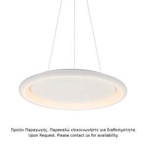 ΚΡΕΜΑΣΤΟ Φ/Σ LED 73W DIMMER CCT 5250LM ΛΕΥΚΟ ΜΕΤΑΛΛΙΚΟ D81XH120CM DIANA