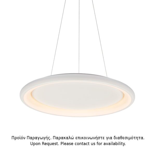 ΚΡΕΜΑΣΤΟ Φ/Σ LED 73W DIMMER CCT 5250LM ΛΕΥΚΟ ΜΕΤΑΛΛΙΚΟ D81XH120CM DIANA