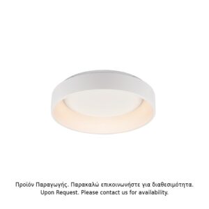 ΟΡΟΦΗΣ Φ/Σ LED 36W DIMMER CCT 3670LM ΛΕΥΚΟ ΜΕΤΑΛΛΙΚΟ D45XH14CM APOLLO