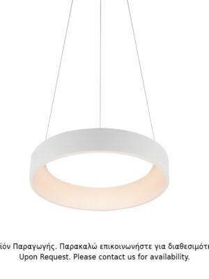 ΚΡΕΜΑΣΤΟ Φ/Σ LED 36W DIMMER CCT 3670LM ΛΕΥΚΟ ΜΕΤΑΛΛΙΚΟ D45XH120CM APOLLO
