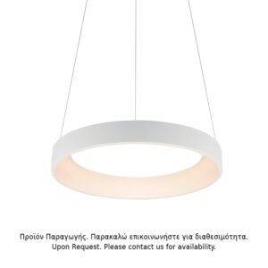 ΚΡΕΜΑΣΤΟ Φ/Σ LED 48W DIMMER CCT 5350LM ΛΕΥΚΟ ΜΕΤΑΛΛΙΚΟ D60XH120CM APOLLO
