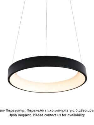 ΚΡΕΜΑΣΤΟ Φ/Σ LED 73W DIMMER CCT 5450LM ΜΑΥΡΟ ΜΕΤΑΛΛΙΚΟ D78XH120CM APOLLO