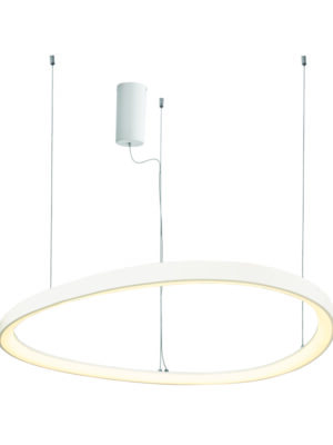 NETTO ΦΩΤΙΣΤΙΚΟ ΚΡΕΜΑΣΤΟ ΛΕΥΚΟ ΜΑΤ ΑΛΟΥΜΙΝΙΟ LED 36W 3000K 2700Lm IP20 Φ400Χ1200mm