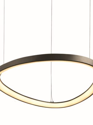 HARMONY-ΦΩΤΙΣΤΙΚΟ ΚΡΕΜΑΣΤΟ ΜΑΥΡΟ ΜΑΤ ΑΛΟΥΜΙΝΙΟΥ LED SMD 44W CCT 4670LM IP20 Φ600Χ1200ΜΜ