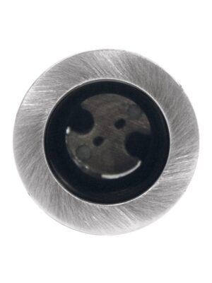 ΣΠΟΤ ΧΩΝΕΥΤΟ ΣΤΡΟΓΓΥΛΟ ΑΛΟΥΜΙΝΙΟ ΝΙΚΕΛ ΜΑΤ ΣΥΜΒΑΤΙΚΟ 1xG4 IP20 Φ36x35.8mm