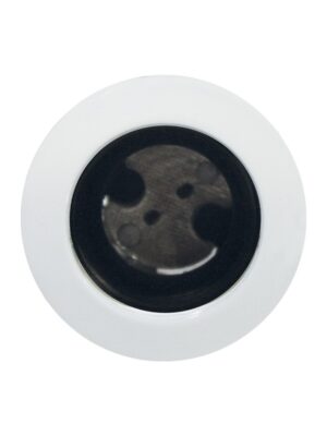 ΣΠΟΤ ΧΩΝΕΥΤΟ ΣΤΡΟΓΓΥΛΟ ΑΛΟΥΜΙΝΙΟ ΛΕΥΚΟ ΣΥΜΒΑΤΙΚΟ 1xG4 IP20 Φ36x35.8mm