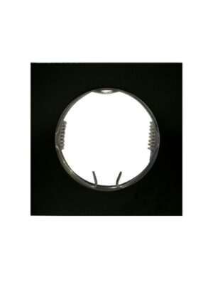 ΣΠΟΤ ΤΕΤΡΑΓΩΝΟ 3159 MR16 ΜΑΥΡΟ