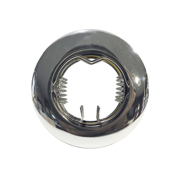 ΣΠΟΤ ΧΩΝΕΥΤΟ ΣΤΡΟΓΓΥΛΟ ΑΛΟΥΜΙΝΙΟ ΝΙΚΕΛ ΣΥΜΒΑΤΙΚΟ 1xG4 IP20 Φ61.5mm