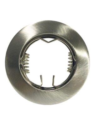 ΣΠΟΤ ΧΩΝΕΥΤΟ ΣΤΡΟΓΓΥΛΟ ΑΛΟΥΜΙΝΙΟ ΝΙΚΕΛ ΜΑΤ ΣΥΜΒΑΤΙΚΟ 1xG4 IP20 Φ61.5mm