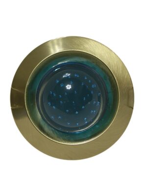 ΣΠΟΤ Νο3181 ΧΡΥΣΟ ΜΑΤ-ΜΠΛΕ ΓΥΑΛΙ