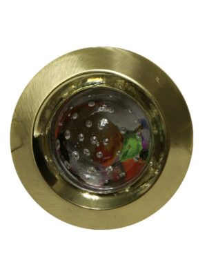 ΣΠΟΤ Νο3181 ΧΡΥΣΟ ΜΑΤ-ΛΕΥΚΟ ΓΥΑΛΙ