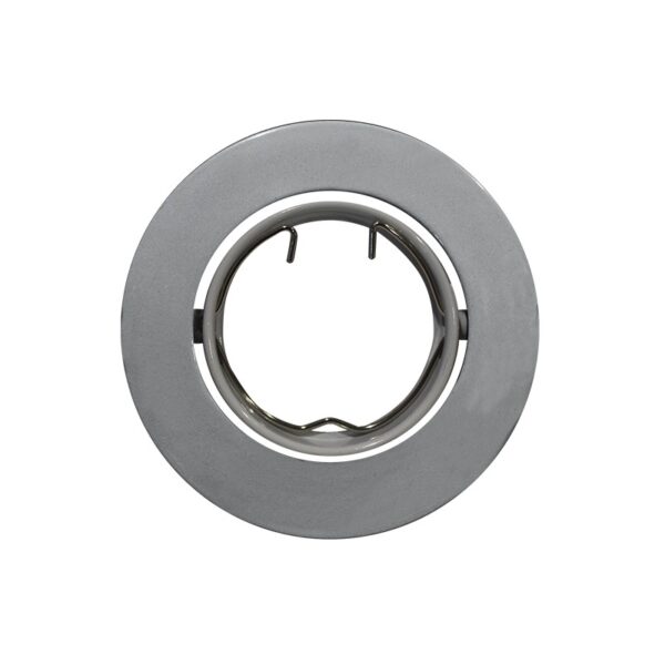 ΣΠΟΤ ΕΣΩΤΕΡΙΚΟΥ ΧΩΡΟΥ ΧΩΝΕΥΤΟ ΚΙΝΗΤΟ ΣΤΡΟΓΓΥΛΟ ΑΤΣΑΛΙ ΜΕΤΑΛΛΙΚΟ ΓΚΡΙ ΣΥΜΒΑΤΙΚΟ 1xG4 IP20 Φ64mm