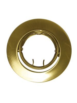 ΣΠΟΤ ΕΣΩΤΕΡΙΚΟΥ ΧΩΡΟΥ ΧΩΝΕΥΤΟ ΚΙΝΗΤΟ ΣΤΡΟΓΓΥΛΟ ΑΤΣΑΛΙ ΧΡΥΣΟ ΜΑΤ ΣΥΜΒΑΤΙΚΟ 1xG4 IP20 Φ64mm