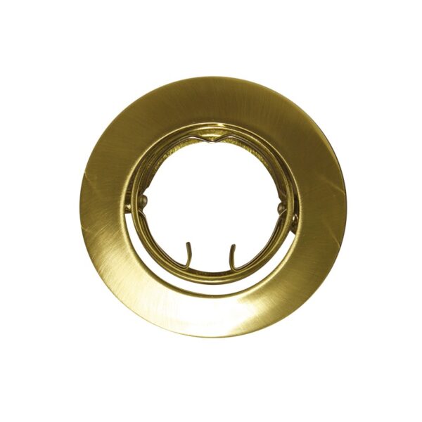 ΣΠΟΤ ΕΣΩΤΕΡΙΚΟΥ ΧΩΡΟΥ ΧΩΝΕΥΤΟ ΚΙΝΗΤΟ ΣΤΡΟΓΓΥΛΟ ΑΤΣΑΛΙ ΧΡΥΣΟ ΜΑΤ ΣΥΜΒΑΤΙΚΟ 1xG4 IP20 Φ64mm