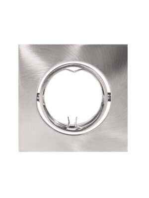 ΣΠΟΤ ΕΣΩΤΕΡΙΚΟΥ ΧΩΡΟΥ ΧΩΝΕΥΤΟ ΚΙΝΗΤΟ ΤΕΤΡΑΓΩΝΟ ΑΛΟΥΜΙΝΙΟ ΝΙΚΕΛ ΜΑΤ ΣΥΜΒΑΤΙΚΟ 1xGU10 IP20 Φ83mm