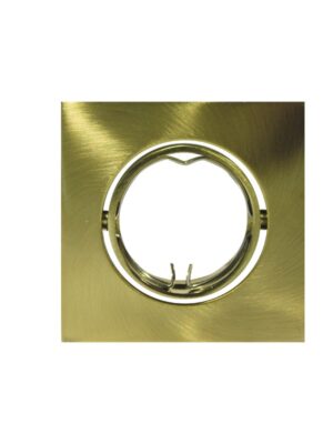 ΣΠΟΤ ΕΣΩΤΕΡΙΚΟΥ ΧΩΡΟΥ ΧΩΝΕΥΤΟ ΚΙΝΗΤΟ ΤΕΤΡΑΓΩΝΟ ΑΛΟΥΜΙΝΙΟ ΜΝΠΡΟΝΖΕ ΣΥΜΒΑΤΙΚΟ 1xG4 IP20 Φ63mm