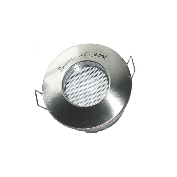 ΣΠΟΤ ΕΣΩΤΕΡΙΚΟΥ ΧΩΡΟΥ ΧΩΝΕΥΤΟ ΚΙΝΗΤΟ ΣΤΡΟΓΓΥΛΟ ΑΛΟΥΜΙΝΙΟ ΝΙΚΕΛ ΜΑΤ ΣΥΜΒΑΤΙΚΟ 1xMR16 IP20 Φ110mm