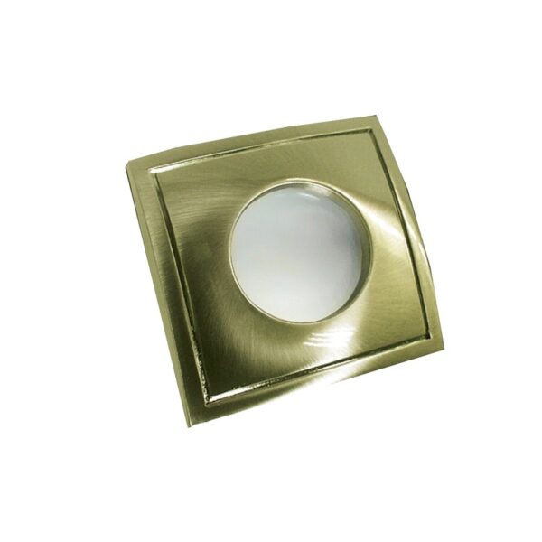 ΣΠΟΤ ΕΣΩΤΕΡΙΚΟΥ ΧΩΡΟΥ ΧΩΝΕΥΤΟ ΚΙΝΗΤΟ ΤΕΤΡΑΓΩΝΟ ΑΛΟΥΜΙΝΙΟ ΜΠΡΟΝΖΕ ΣΥΜΒΑΤΙΚΟ 1xGU10 IP45 Φ82x45mm