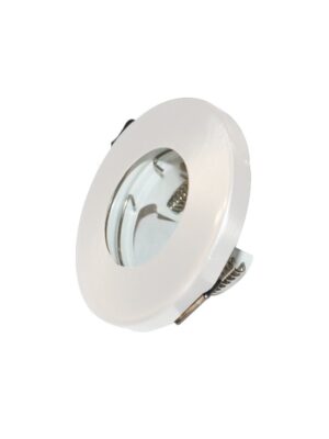 ΣΠΟΤ ΕΣΩΤΕΡΙΚΟΥ ΧΩΡΟΥ ΧΩΝΕΥΤΟ ΚΕΝΟ ΑΤΣΑΛΙ ΛΕΥΚΟ ΣΥΜΒΑΤΙΚΟ 1xGU10 IP45 Φ85mm