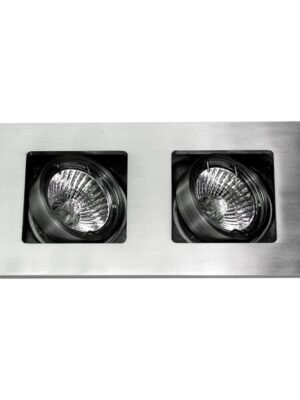 ΚΟΝΣΟΛΑ ΕΣΩΤΕΡΙΚΟΥ ΧΩΡΟΥ ΧΩΝΕΥΤΗ ΚΙΝΗΤΗ ΑΛΟΥΜΙΝΙΟ ΣΥΜΒΑΤΙΚΗ 1xGU10 IP20 190x100x58mm