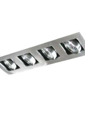 ΚΟΝΣΟΛΑ ΕΣΩΤΕΡΙΚΟΥ ΧΩΡΟΥ ΧΩΝΕΥΤΗ ΚΙΝΗΤΗ ΑΛΟΥΜΙΝΙΟ ΣΥΜΒΑΤΙΚΗ 1xGU10 IP20 385x100x58m