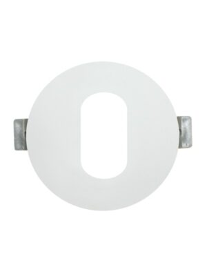 ΣΠΟΤ ΕΔΩΤΕΡΙΚΟΥ ΧΩΡΟΥ ΧΩΝΕΥΤΟ ΚΕΝΟ 618 ΣΤΡΟΓΓΥΛΟ ΑΛΟΥΜΙΝΙΟ ΛΕΥΚΟ ΣΥΜΒΑΤΙΚΟ 1xGU10 IP20 Φ88mm