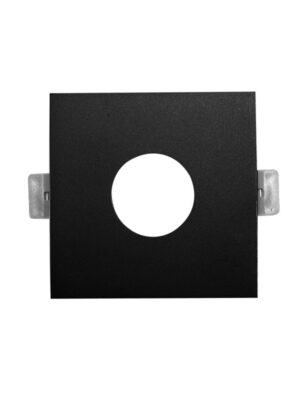 ΣΠΟΤ ΕΔΩΤΕΡΙΚΟΥ ΧΩΡΟΥ ΧΩΝΕΥΤΟ ΚΕΝΟ 619 ΤΕΤΡΑΓΩΝΟ ΑΛΟΥΜΙΝΙΟ ΜΑΥΡΟ ΣΥΜΒΑΤΙΚΟ 1xGU10 IP20 Φ88mm