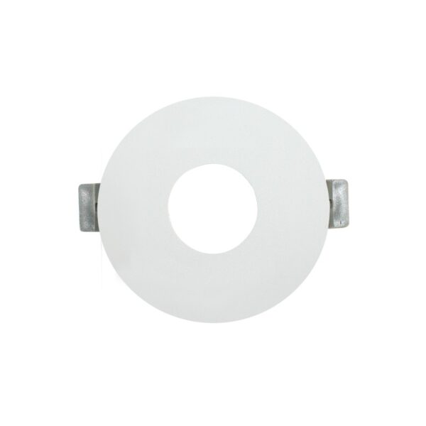 ΣΠΟΤ ΕΔΩΤΕΡΙΚΟΥ ΧΩΡΟΥ ΧΩΝΕΥΤΟ ΚΕΝΟ 620 ΣΤΡΟΓΓΥΛΟ ΑΛΟΥΜΙΝΙΟ ΛΕΥΚΟ ΣΥΜΒΑΤΙΚΟ 1xGU10 IP20 Φ88mm