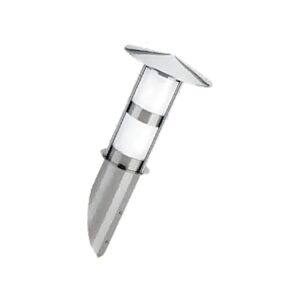 LOOP IV - ΦΩΤΙΣΤΙΚΟ ΚΗΠΟΥ ΑΝΟΞΕΙΔΩΤΟ ΑΤΣΑΛΙ ΜΕ ΟΠΑΛ ΚΑΛΥΜΜΑ ΣΥΜΒΑΤΙΚΟ 1XE27 IP45 Φ175x405mm