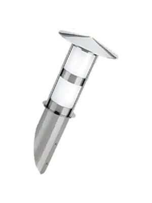 LOOP IV - ΦΩΤΙΣΤΙΚΟ ΚΗΠΟΥ ΑΝΟΞΕΙΔΩΤΟ ΑΤΣΑΛΙ ΜΕ ΟΠΑΛ ΚΑΛΥΜΜΑ ΣΥΜΒΑΤΙΚΟ 1XE27 IP45 Φ175x405mm