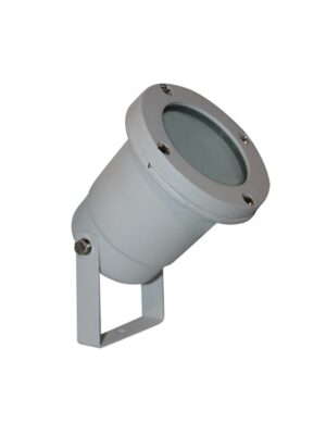 ΣΠΟΤ ΤΟΙΧΟΥ ΑΛΟΥΜΙΝΙΟ ΓΚΡΙ ΣΥΜΒΑΤΙΚΟ 1XGU10 IP65 47x92x104mm