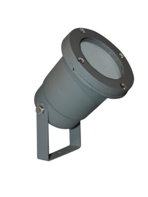 ΣΠΟΤ ΤΟΙΧΟΥ ΑΛΟΥΜΙΝΙΟ ΑΜΜΩΔΕΣ ΓΚΡΙ ΣΥΜΒΑΤΙΚΟ 1XGU10 IP65 47x92x104mm