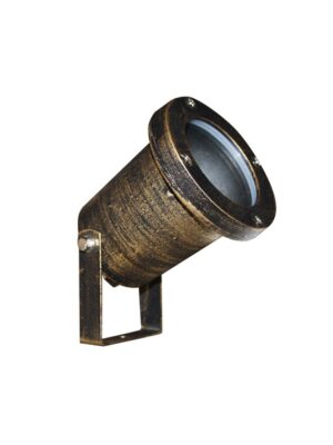 ΣΠΟΤ ΤΟΙΧΟΥ ΑΛΟΥΜΙΝΙΟ ΣΚΟΥΡΙΑ ΣΥΜΒΑΤΙΚΟ 1XGU10 IP65 47x92x104mm