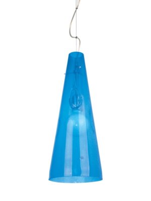 NETTO ΦΩΤΙΣΤΙΚΟ ΚΡΕΜΑΣΤΟ ΜΠΛΕ ΓΥΑΛΙΝΟ ΣΥΜΒΑΤΙΚΟ 1ΧΕ27 IP20 Φ200Χ1100mm