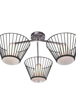 NETTO ΦΩΤΙΣΤΙΚΟ ΟΡΟΦΗΣ ΝΙΚΕΛΙΟ ΜΕΤΑΛΛΙΚΟ ΣΥΜΒΑΤΙΚΟ 3ΧG9 IP20 Φ610Χ280mm