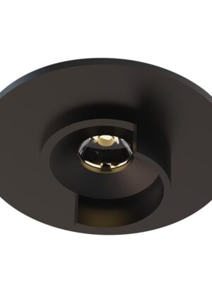 CAPI-ΠΡΟΣΟΨΗ 2 ΓΙΑ ΣΠΟΤ ΧΩΝΕΥΤΟ ΜΑΥΡΟ ΑΛΟΥΜΙΝΙΟΥ ΝΤΟΥΛΑΠΑΣ (Φ44-Φ22.4MM)X9.6MM