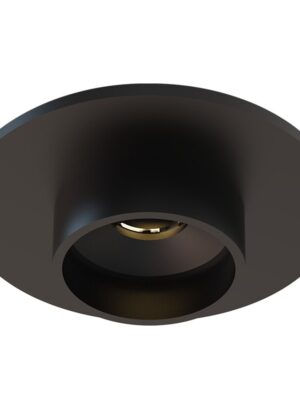 CAPI-ΠΡΟΣΟΨΗ 3 ΓΙΑ ΣΠΟΤ ΧΩΝΕΥΤΟ ΜΑΥΡΟ ΑΛΟΥΜΙΝΙΟΥ ΝΤΟΥΛΑΠΑΣ (Φ44-Φ22.4MM)X9.6MM