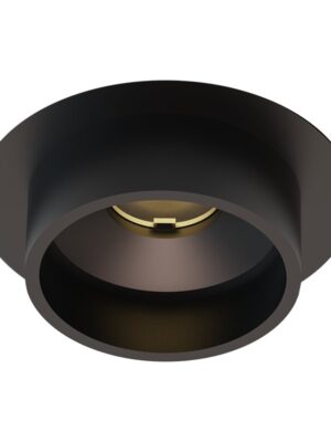 CAPISUR-ΠΡΟΣΟΨΗ 3 ΓΙΑ ΣΠΟΤ ΧΩΝΕΥΤΟ ΜΑΥΡΟ ΑΛΟΥΜΙΝΙΟΥ ΝΤΟΥΛΑΠΑΣ (Φ32-Φ22.4MM)X8MM (EXTERIOR PART)