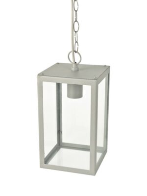 CELIA - ΦΑΝΑΡΙ ΚΗΠΟΥ ΚΡΕΜΑΣΤΟ ΑΤΣΑΛΙΝΟ ΛΕΥΚΟ ΣΥΜΒΑΤΙΚΟ 1XE27 IP44 160x160x1300mm