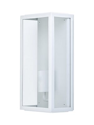 CELIA - ΦΑΝΑΡΙ ΑΠΛΙΚΑ ΚΗΠΟΥ ΕΠΙΤΟΙΧΟ ΑΤΣΑΛΙΝΟ ΛΕΥΚΟ ΣΥΜΒΑΤΙΚΟ 1XE27 IP44 160x100x335mm