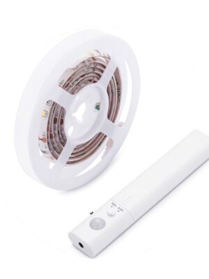 ΛΩΡΙΔΑ LED SMD KIT 1M 4000K IP65 ΜΕ ΑΙΣΘΗΤΗΡΑ ΚΑΙ ΚΟΥΤΙ ΜΠΑΤΑΡΙΑΣ 4xAAA