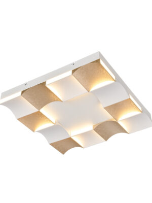 CHESSY-ΦΩΤΙΣΤΙΚΟ ΟΡΟΦΗΣ ΧΡΥΣΟ ΑΜΜΩΔΕΣ ΛΕΥΚΟ ΑΛΟΥΜΙΝΙΟΥ LED SMD 63W CCT 3150Lm IP20 422X422X55MM