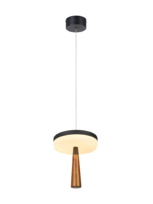 ASIAN-ΦΩΤΙΣΤΙΚΟ ΚΡΕΜΑΣΤΟ ΑΜΜΩΔΕΣ ΜΑΥΡΟ ΑΛΟΥΜΙΝΙΟΥ LED SMD 11W CCT 715LM IP20 Φ164X1500MM