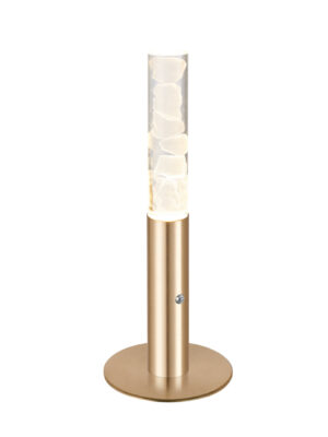 OASIS-ΦΩΤΙΣΤΙΚΟ ΕΠΙΤΡΑΠΕΖΙΟ ΟΡΕΙΧΑΛΚΙΝΟ ΑΛΟΥΜΙΝΙΟΥ LED COB 7W DIM 2700K 350LM IP20 150X150X380MM